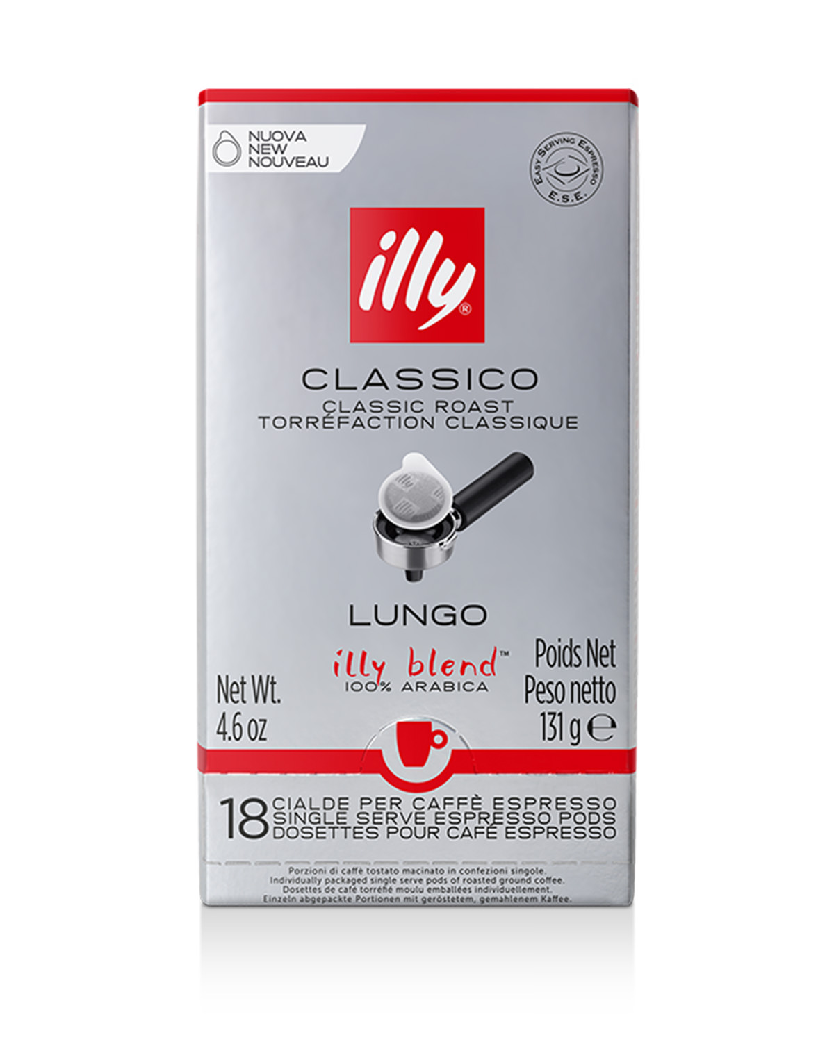 illy - Classico Lungo - ESE Pads - Luca bottega del buon caffè