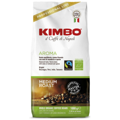 KIMBO Bio Aroma Organic Bohnen - 1kg