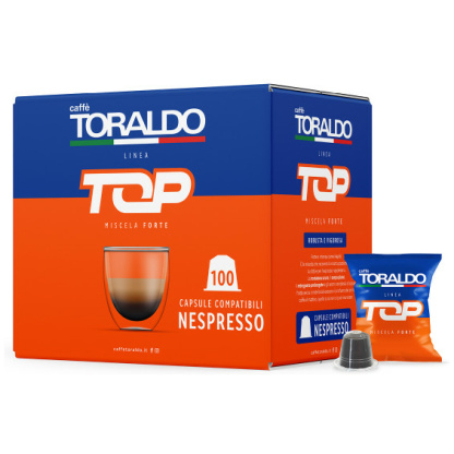 Caffè Toraldo Miscela Forte Top – 100 Kapseln Nespresso® kompatibel*