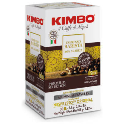 Kimbo Aluminium Espresso Barista 100% Arabica – 30 Kapseln Nespresso®