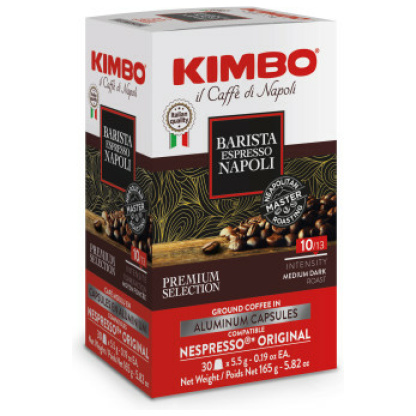 Kimbo Aluminium Barista Espresso Napoli – 30 Kapseln Nespresso® kompatibel*