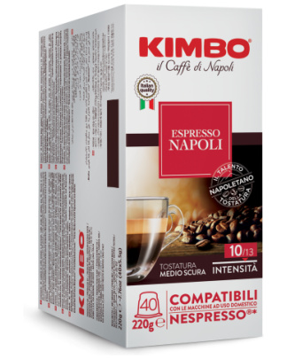 Kimbo Espresso Napoli – 40 Kapseln Nespresso® kompatibel*