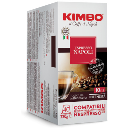 Kimbo Espresso Napoli – 40 Kapseln Nespresso® kompatibel*