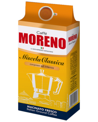 Moreno Miscela Classica Gemahlen – 250g