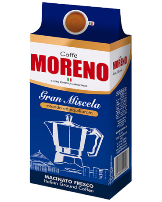 Moreno Gran Miscela Gemahlen – 250g