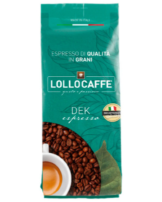 Lollo Caffè Gran Bar Dek Kaffeebohnen – 1 kg