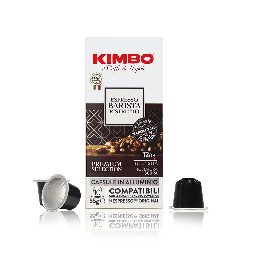 Kimbo – Aluminiumkapseln Espresso Barista Ristretto