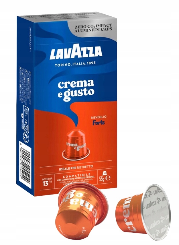 Lavazza – Aluminiumkapseln Crema e Gusto Forte