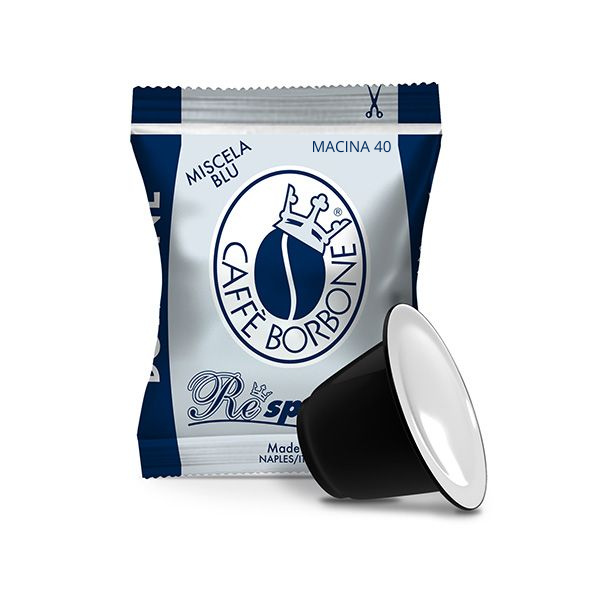 Caffè Borbone – Kapseln Miscela Blu Long Macina 40