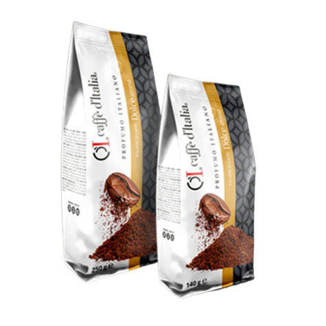 Caffè d’Italia – Kaffeegemahlen Dolce Aroma