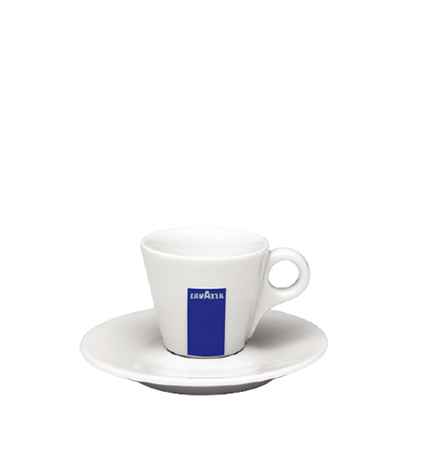Lavazza – Espresso Tassen + Untertassen