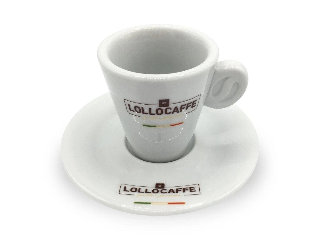 Lollo Caffè – Espresso Tassen + Untertassen