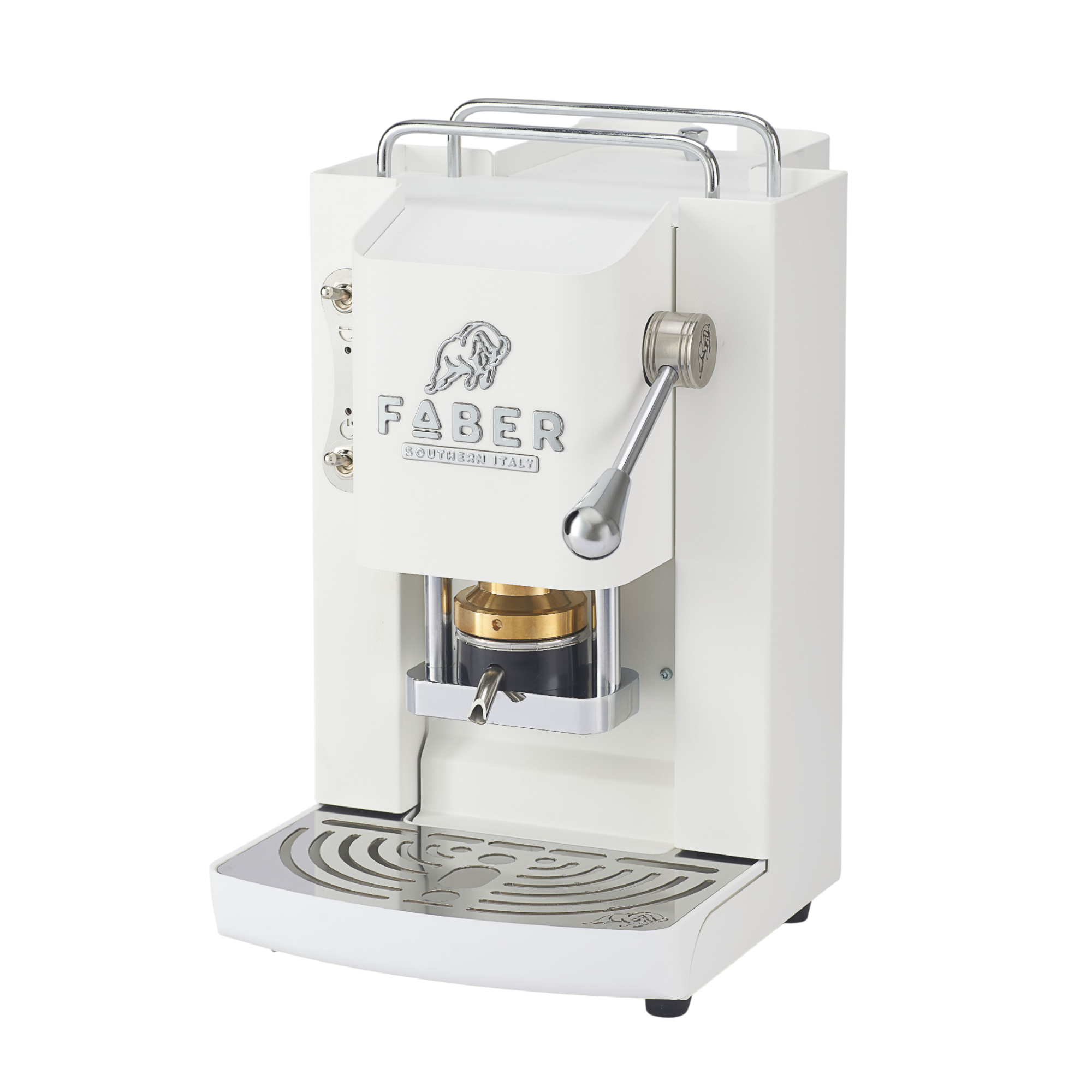Faber - Pro Deluxe 3.0 - Weiss, Silber - Kaffeemaschine
