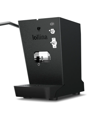 Lollo Caffè – Kaffeemaschine Lollina+ Plus - Schwarz