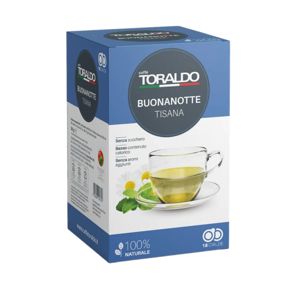 Caffè Toraldo – ESE Pads Tisana Buonanotte