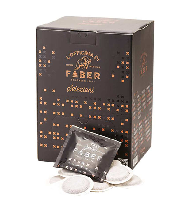 Faber - ESE Pads Dark Roast - 50 Stück Faber - ESE Pads Dark Roast - 50 Stück