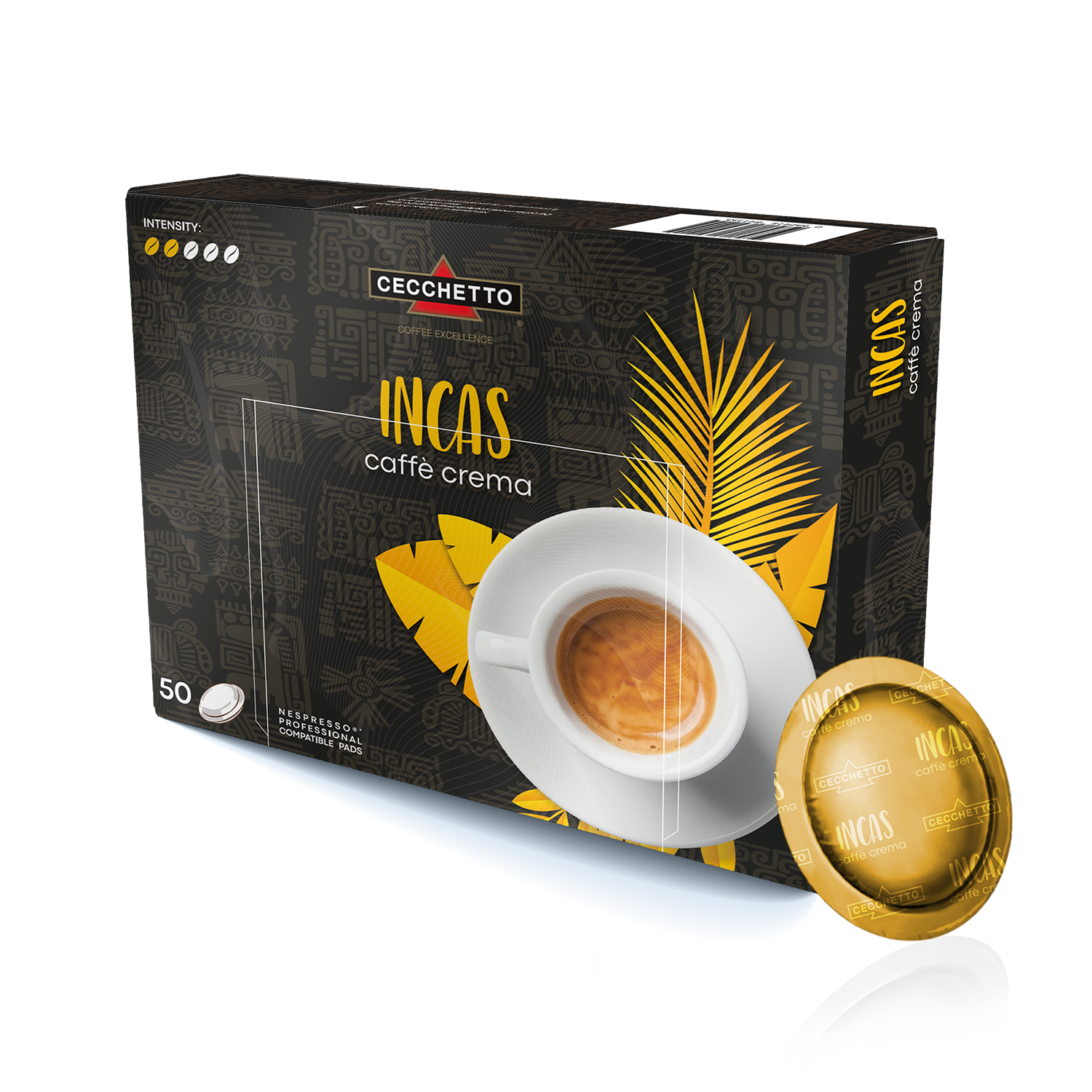 Cecchetto – Kapseln Incas Kaffee Creme