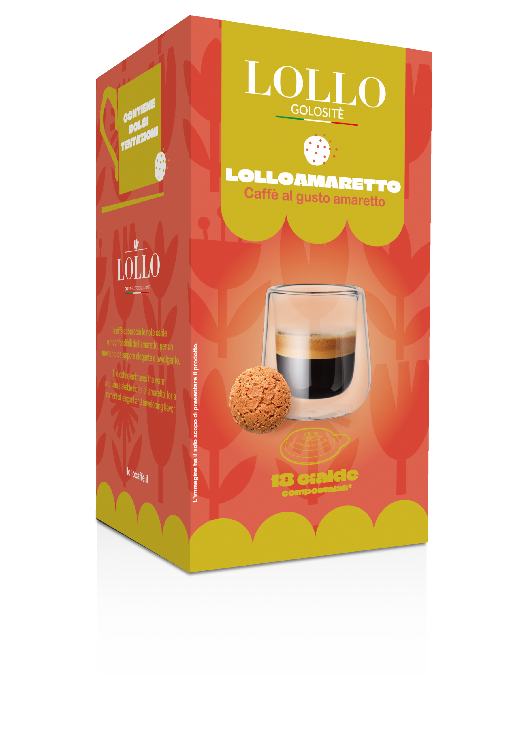Lollo Caffè – Golositè – ESE Pads Lolloamaretto Lollo Caffè – Golositè – ESE Pads Lolloamaretto