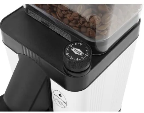Moccamaster KM5 Burr Grinder [CH-Version] - matt white