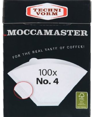 Moccamaster Filterpaper No. 4 (100 pcs)