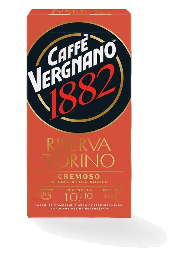 Caffè Vergnano Riserva Torino Cremoso Kapseln 10 Stk.